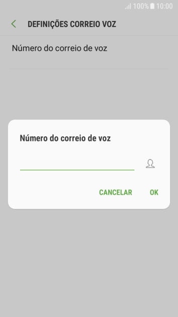 Introduza 123 e prima OK.
