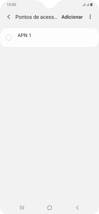Prima Adicionar.