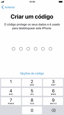 Prima Opções de código.