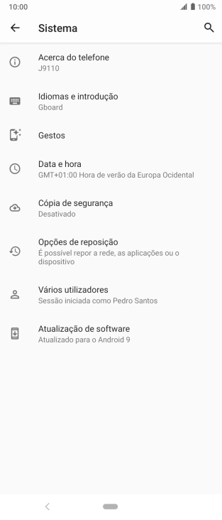 Prima Opções de reposição.
