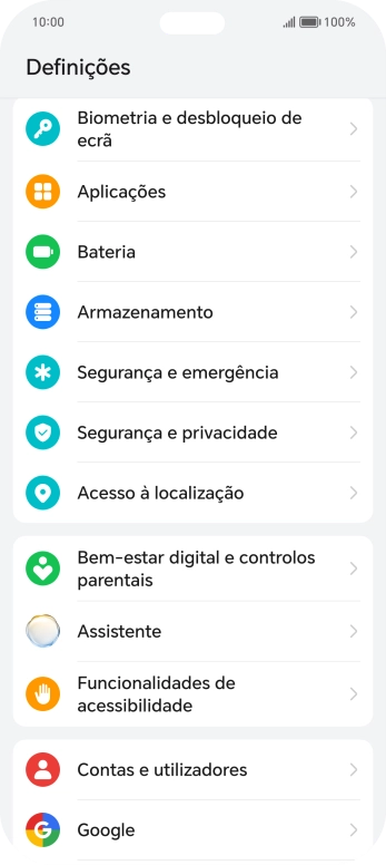 Prima Acesso à localização.