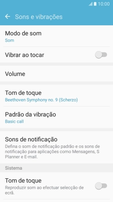 Prima a tecla de início para terminar e voltar ao ecrã inicial.