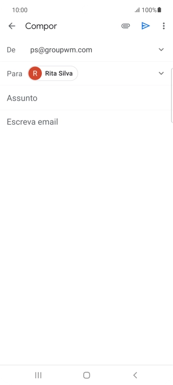 Prima Assunto e introduza o assunto pretendido.