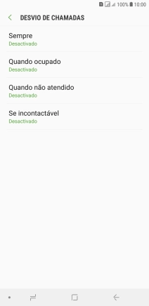 Prima a tecla de início para terminar e voltar ao ecrã inicial.