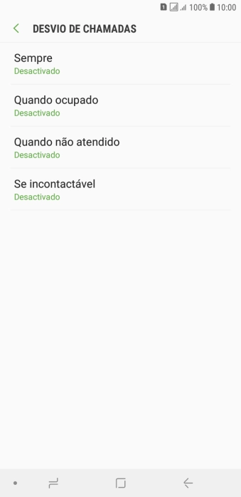 Prima a tecla de início para terminar e voltar ao ecrã inicial.