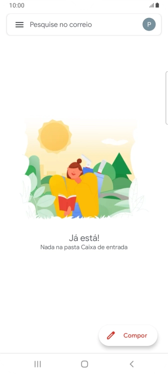 Prima o ícone de perfil.