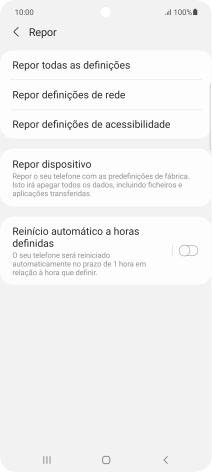 Prima Repor dispositivo.