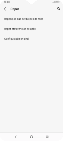 Prima Configuração original.