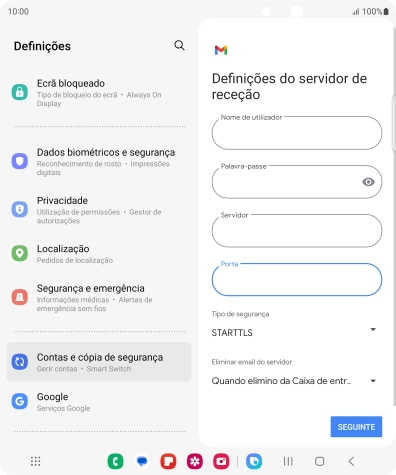 Prima a lista suspensa sob 