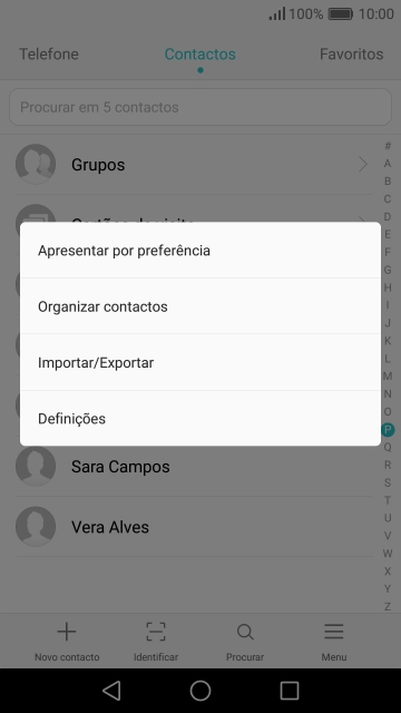 Prima Importar/Exportar.