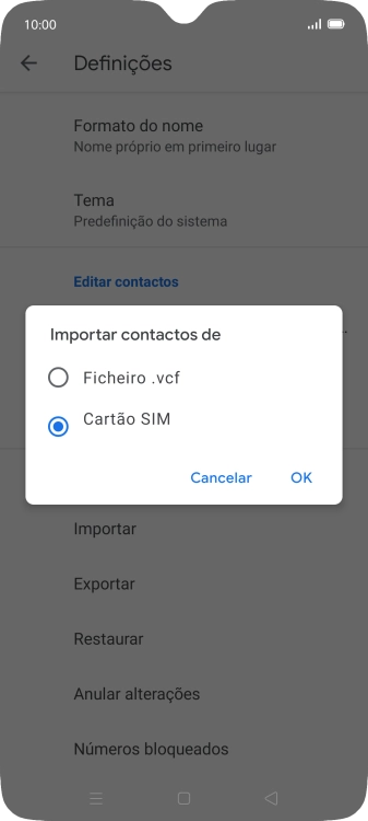Prima OK.