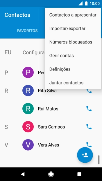 Prima Importar/exportar.