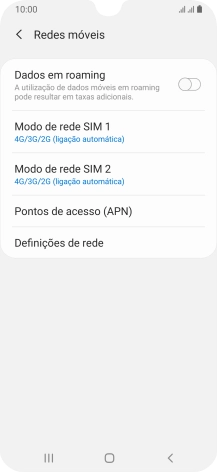 Prima Pontos de acesso (APN).