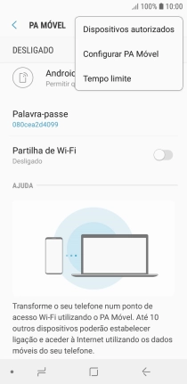 Prima Configurar PA Móvel.
