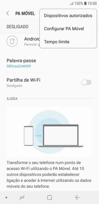 Prima Configurar PA Móvel.