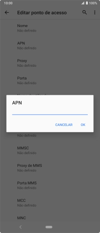 Introduza net2.vodafone.pt e prima OK.