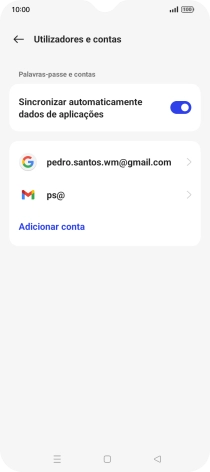 Prima a tecla de início para terminar e voltar ao ecrã inicial.