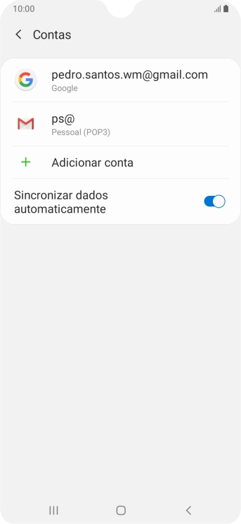 Prima a tecla de início para terminar e voltar ao ecrã inicial.