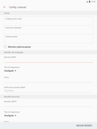 Prima a lista suspensa sob 
