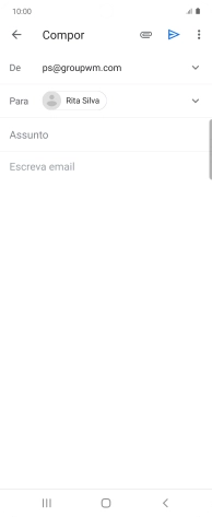Prima Assunto e introduza o assunto pretendido.