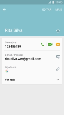 Prima o número pretendido.