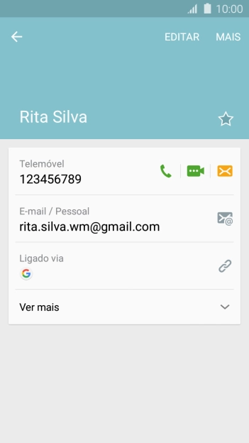 Prima o número pretendido.