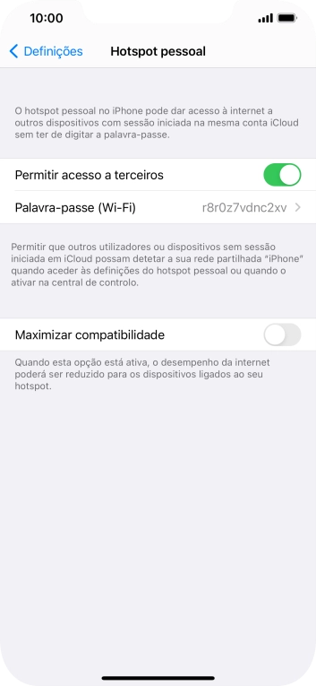 Para voltar ao ecrã inicial, deslize o dedo de baixo para cima a partir da base do ecrã.