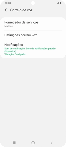 Prima Definições correio voz.