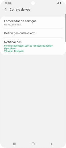 Prima Definições correio voz.