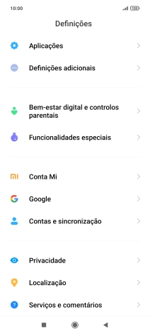 Prima Contas e sincronização.