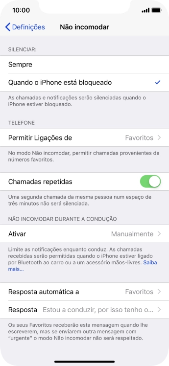 Prima Resposta automática a.