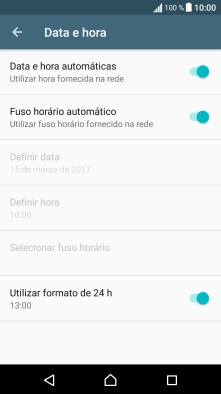 Prima a tecla de início para terminar e voltar ao ecrã inicial.