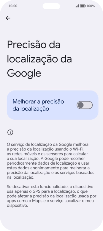 Se premir o indicador junto a 