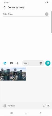 Prima Ver tudo e vá até à pasta pretendida.