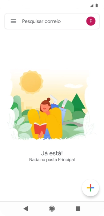 Prima o ícone de perfil.