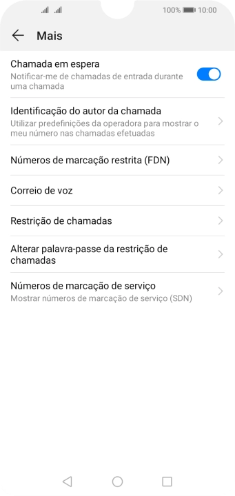 Prima Números de marcação restrita (FDN).