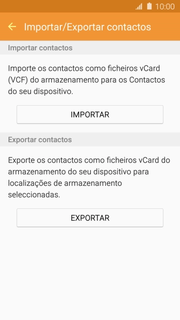 Prima IMPORTAR.