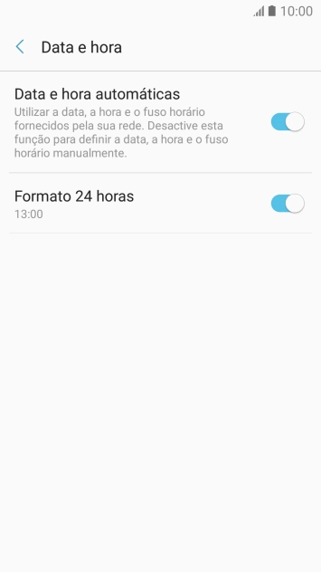 Prima a tecla de início para terminar e voltar ao ecrã inicial.