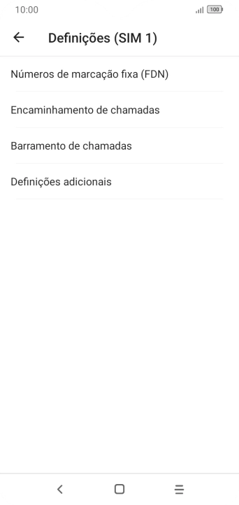 Prima Encaminhamento de chamadas.