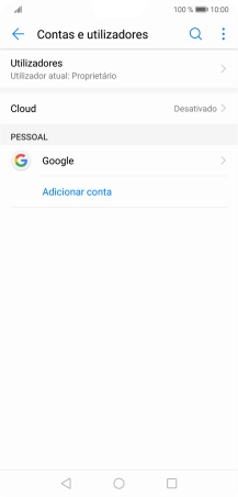 Prima a tecla de início para terminar e voltar ao ecrã inicial.