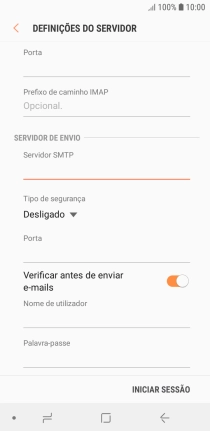 Prima a lista suspensa sob 