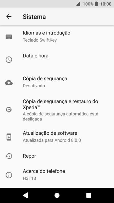 Prima Data e hora.