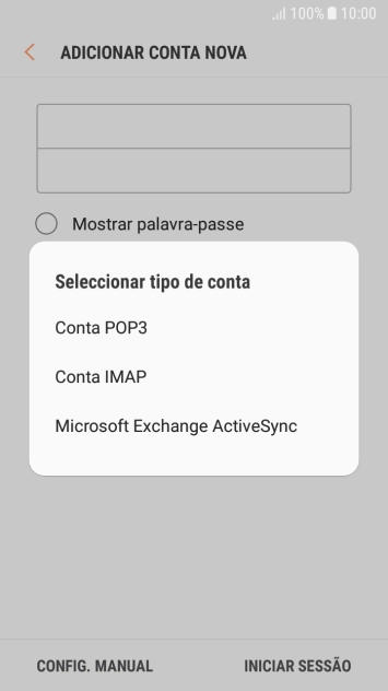 Prima Conta IMAP.