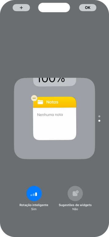 Prima Rotação inteligente para ativar ou desativar a função.