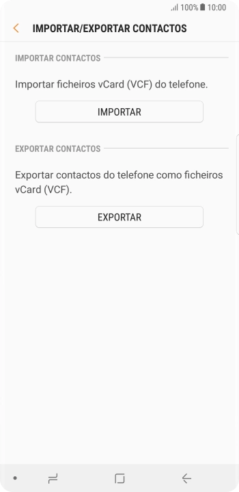 Prima IMPORTAR.