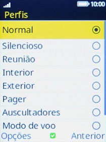 Selecione a definição pretendida.
