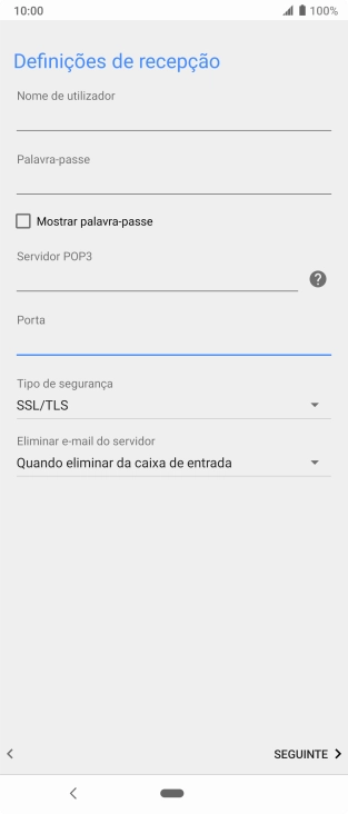 Prima a lista suspensa sob 