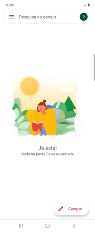 Prima o ícone de perfil.