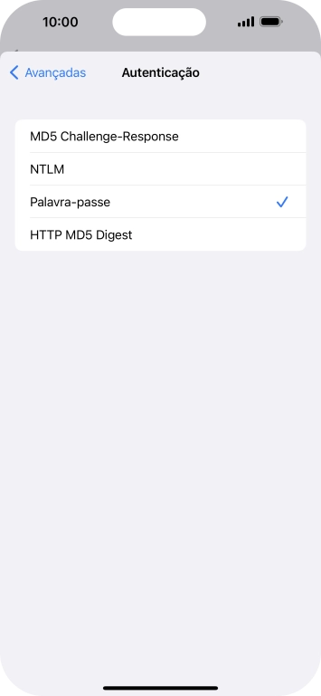 Prima Palavra-passe.