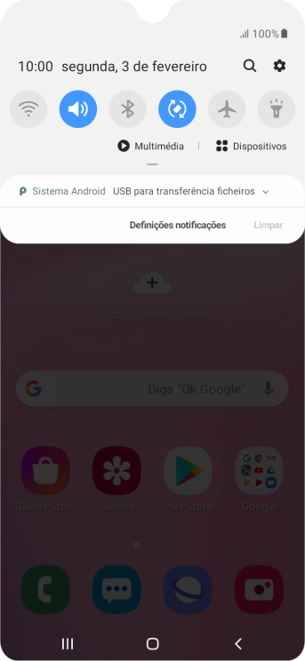 Prima Sistema Android.